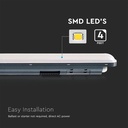 Waterproof 36W industrial luminaire with motion sensor 6500K, 120cm - Image 6