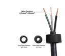 Waterproof Screw T Connector 3-pole 3XM25 IP68 - Image 3