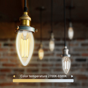 WiFi WB Smart Filament Bulb E14 C35 CCT WIFI + Bluetooth - Image 3