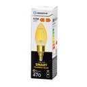 WiFi WB Smart Filament Bulb E14 C35 CCT WIFI + Bluetooth Amber - Image 4
