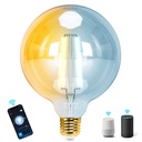 WiFi WB Smart Filament Bulb G125 E27 Amber - Image 3