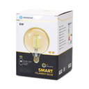 WiFi WB Smart Filament Bulb G125 E27 Amber - Image 4