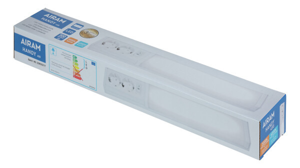 Workplace luminaire Airam Handy 450 5W 3000K/4000K with power outlet - Image 3