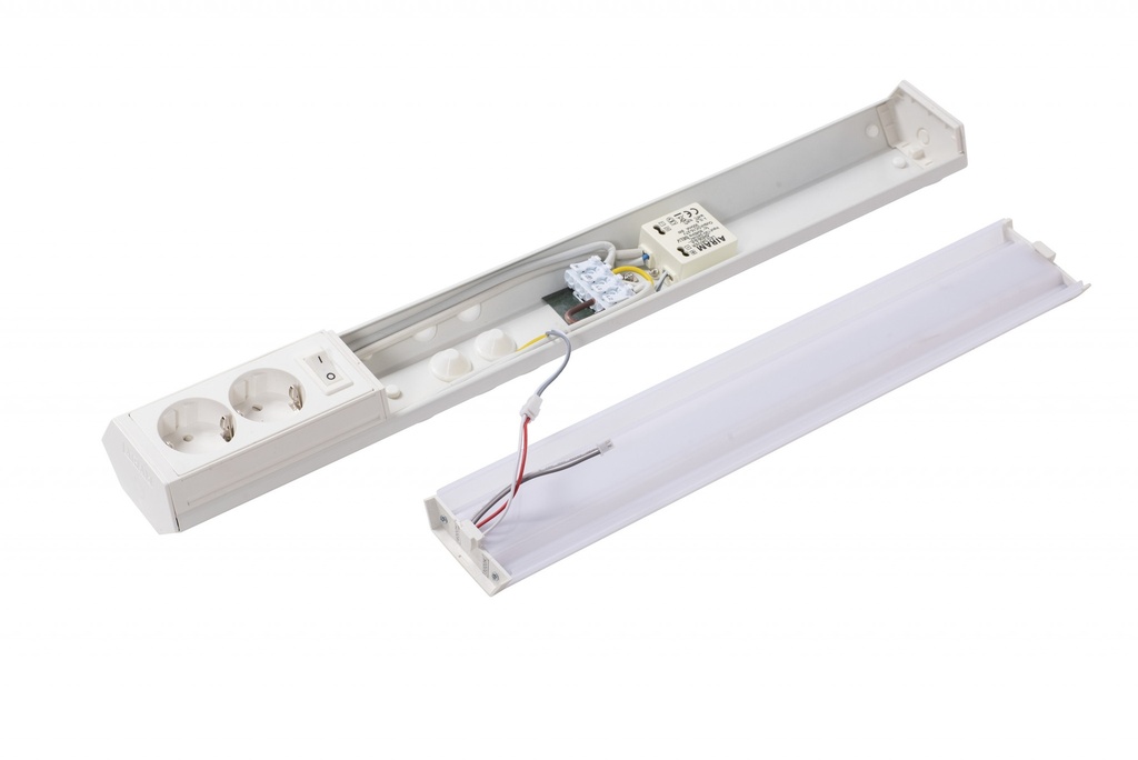 Workplace luminaire Airam Handy 450 5W 3000K/4000K with power outlet - Image 6