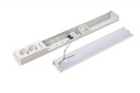 Workplace luminaire Airam Handy 550 8W 3000K/4000K 55cm with outlets - Image 7