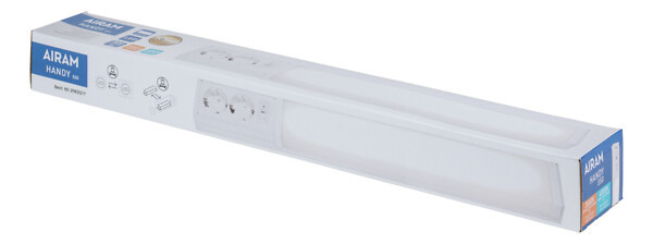 Workplace luminaire Airam Handy 750 11W 3000K/4000K with outlets - Image 4