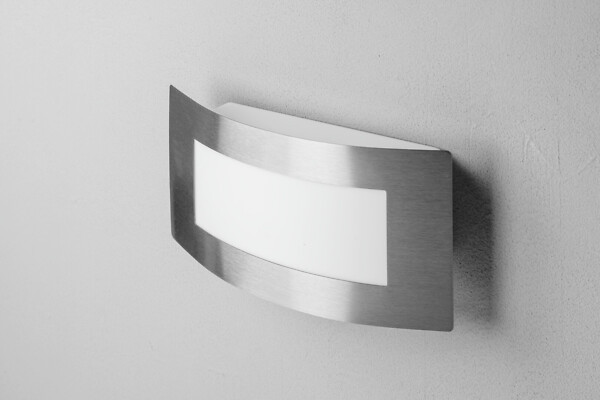 Airam Haaga number luminaire E27, IP44, stainless - Image 2