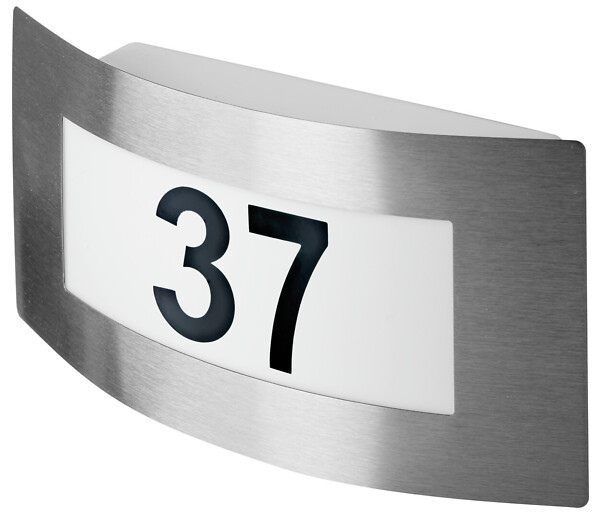 Airam Haaga number luminaire E27, IP44, stainless - Image 3