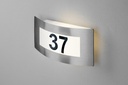 Airam Haaga number luminaire E27, IP44, stainless - Image 4