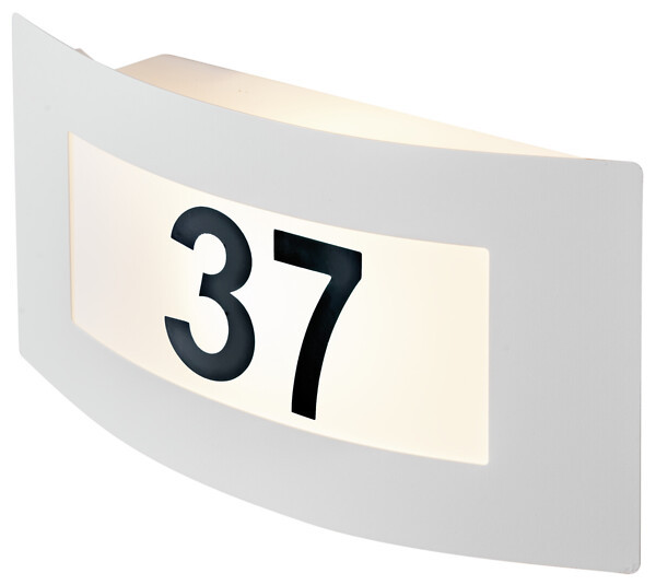 Airam Haaga number luminaire E27, IP44 Vit - Image 4