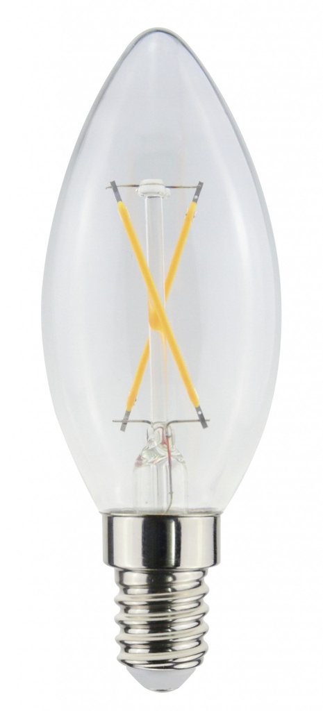Airam LED E14, 1 Watt  C35 2200K - Image 2