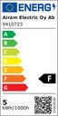 Airam LED E14, 4,5Watt  ST35 2700K DIM - Image 4