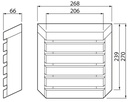 Airam Saunaled Sq 8W 2700K - Image 4