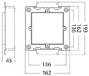 Airam Saunaled Sq 8W 2700K - Image 5