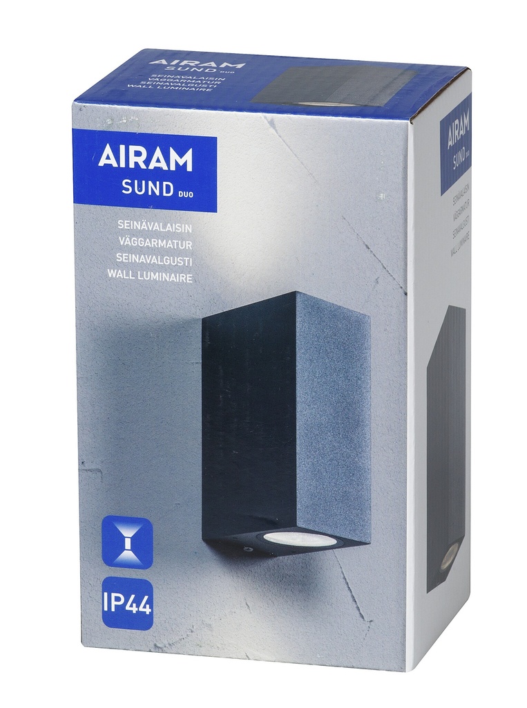 Airam Sund Double IP44 2XGU10 GLC ANT - Image 5