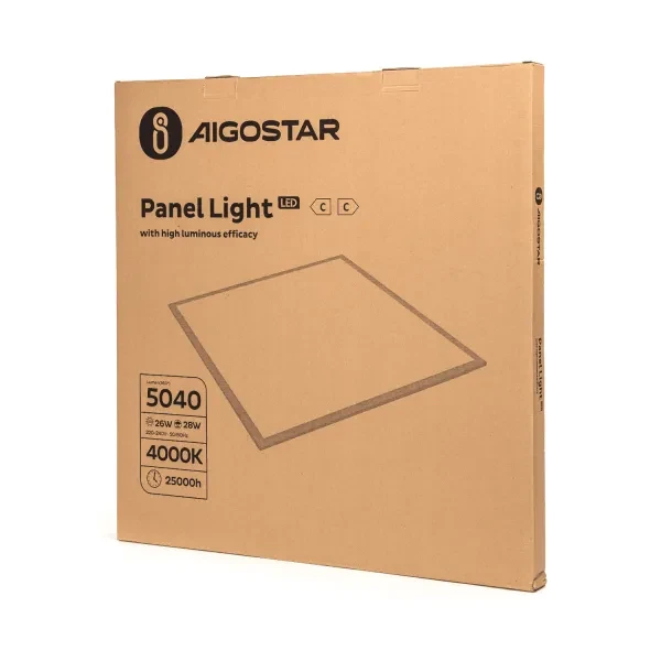 Backlit LED panel 60X60 4000K 28W 840 | products/5180-bakgrundsbelyst-led-panel-60x60-4000k-28w-ugr19-840-copy-1.webp