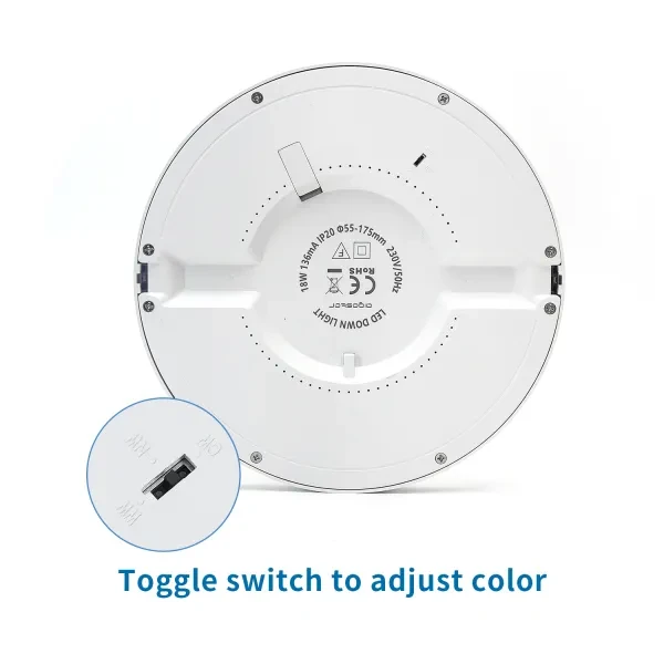Adjustable CCT Downlight 18W | products/881-justerbar-cct-downlight-18-watt-3.webp