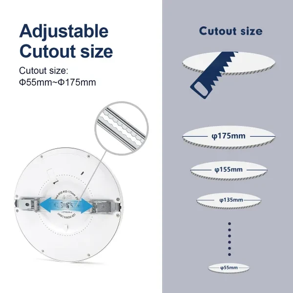 Adjustable CCT Downlight 18W | products/881-justerbar-cct-downlight-18-watt-6.webp