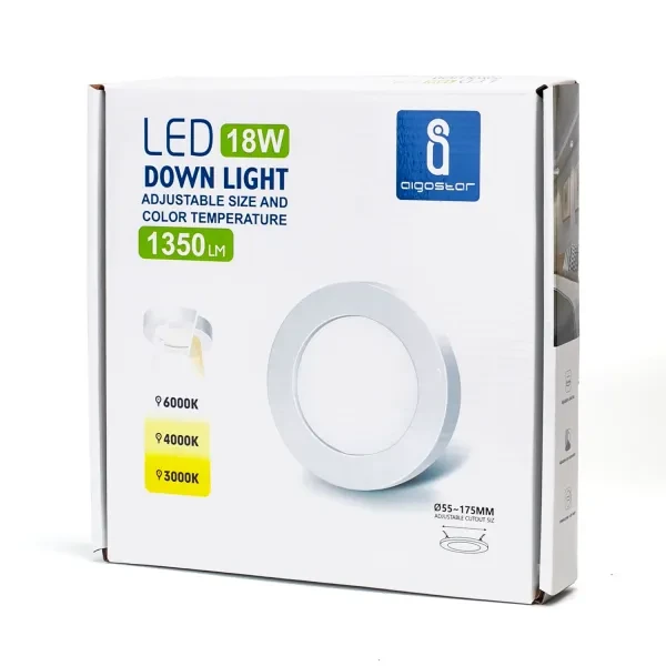 Adjustable CCT Downlight 18W | products/881-justerbar-cct-downlight-18-watt-8.webp
