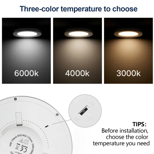 Adjustable CCT Downlight 18W | products/881-justerbar-cct-downlight-18-watt-11.webp