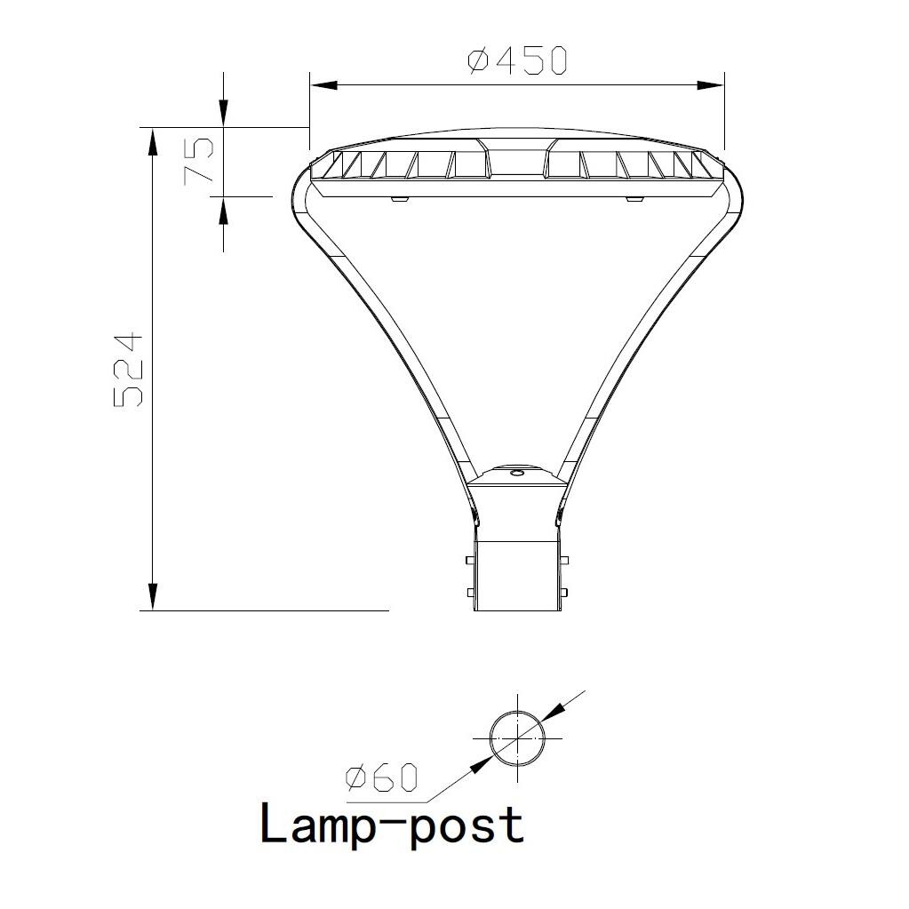 Brixon 60W 4000K LED Park Light | products/4910-brixon-60w-4000k-led-parklykta-2.jpg