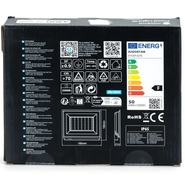 LED Floodlight 50W 4000K White | products/4915-led-stralkastare-50w-4000k-vit-5.webp
