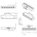 LED Power splitter 1 in 6 out, white | products/4970-led-stromfordelare-1-in-6-ut-vit-1.jpg