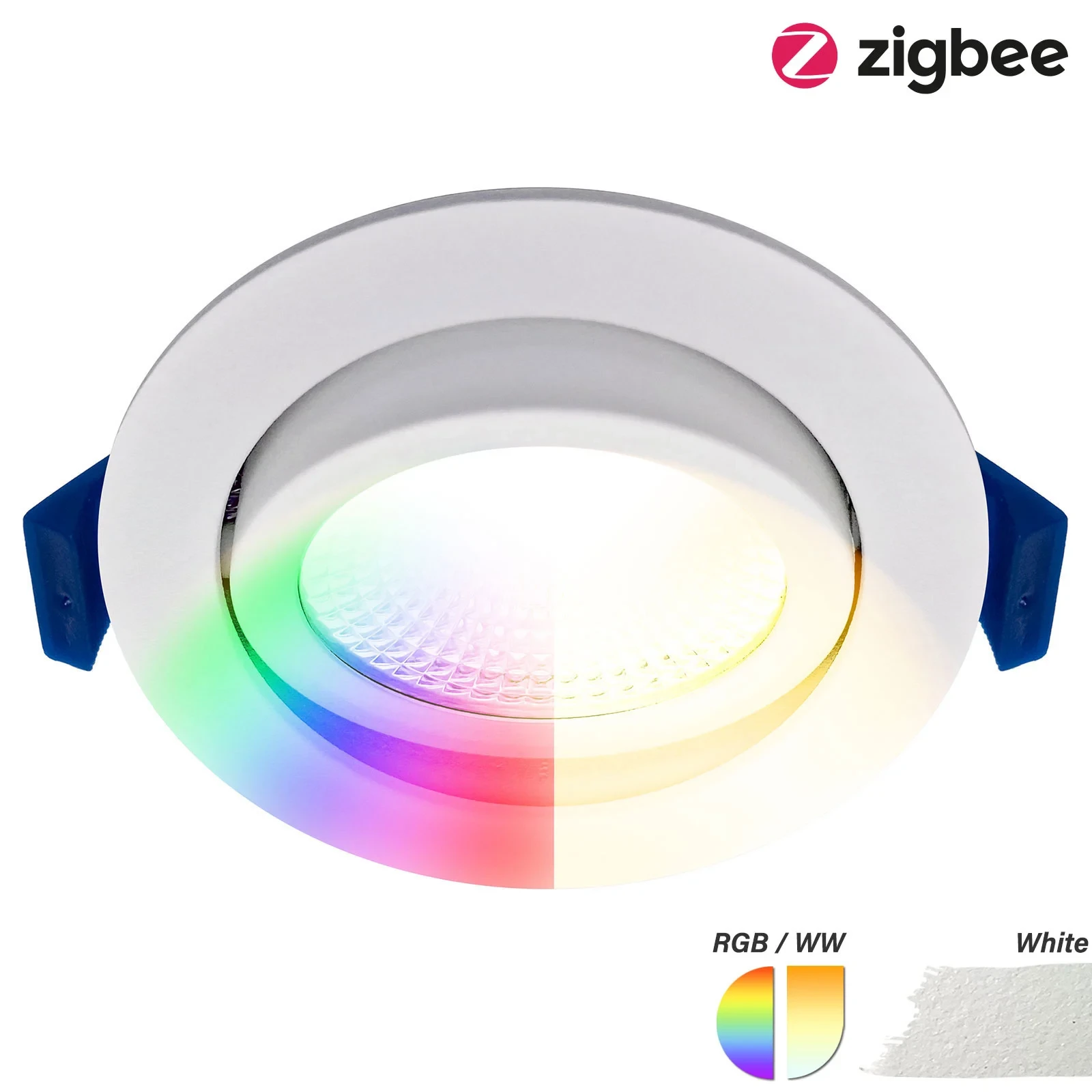 EcoDim ED-10079 Zigbee downlight white, RGBWW, IP54 | products/5016-ecodim-ed-10079-zigbee-downlight-vit-rgbww-ip54-1.webp