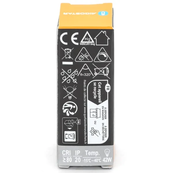 LED G9 4W 2700K no flicker | products/5018-led-g9-4w-varmvit-2700k-flimmerfri-6.webp