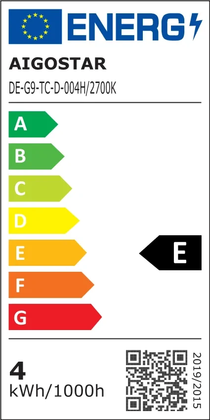 LED G9 4W 2700K no flicker | products/5018-led-g9-4w-varmvit-2700k-flimmerfri-7.webp