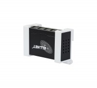 Allnet Pro Hub 5, unmanaged Layer2 5 port - 5x 1GbE - fanless - incl. DIN bracket - Image 2