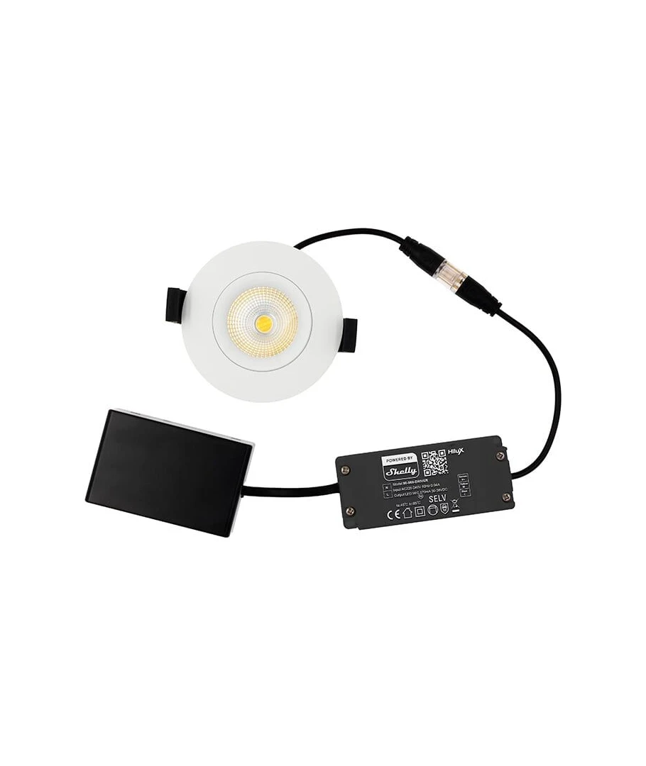 HiluX DS8 tilt 360 spot - 2200-6500K, CRI95, 600lm, White IP44 | products/5271-hilux-ds8-tilt-360-spot-2200-6500k-cri95-600lm-white-ip44-3.webp