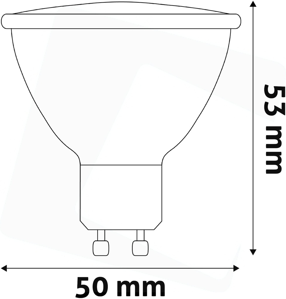 Avide 2.5W GU10 4000K Super High Lumen - Image 3