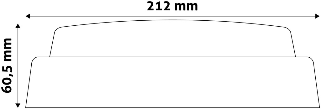 Avide Bulkhead lamp Titania-O 12W 4000K black IP54 - Image 3