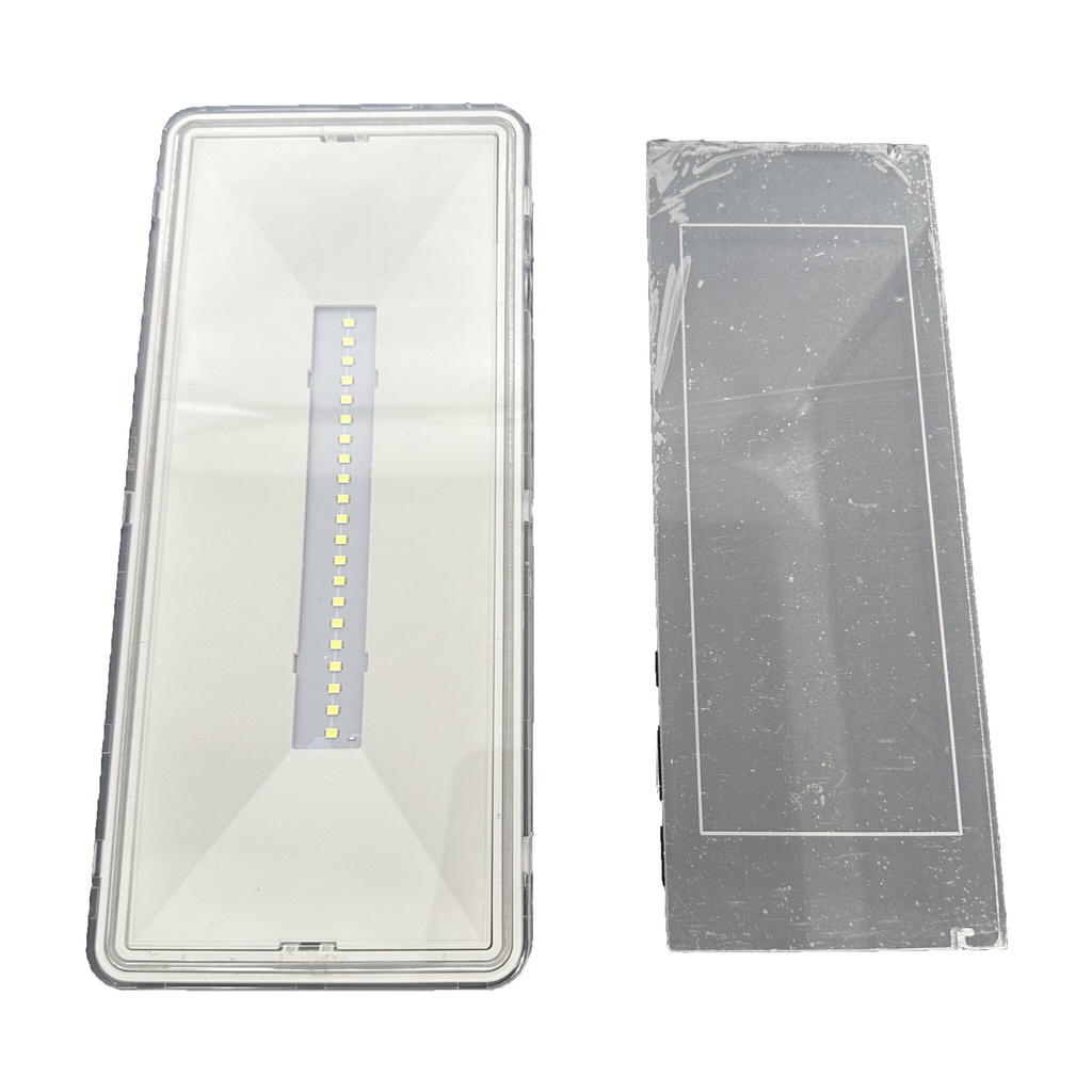 Avide Exit Light Surface mounted with horizontal sign IP65 - Image 2
