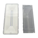 Avide Exit Light Surface mounted with horizontal sign IP65 - Image 2