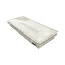 Avide Exit Light Surface mounted with horizontal sign IP65 - Image 3