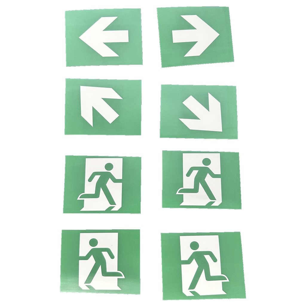 Avide Exit Light Surface mounted with horizontal sign IP65 - Image 4