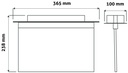 Avide Exit sign IP20 - Image 2