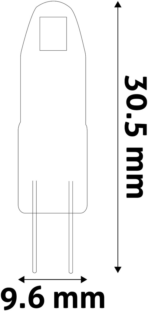 Avide LED 1.2W G4 COB EW 2700K - Image 2