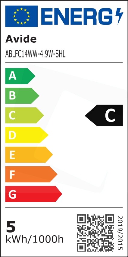 Avide LED 4.9W E14 2700K Warm White Super High Lumen - Image 4