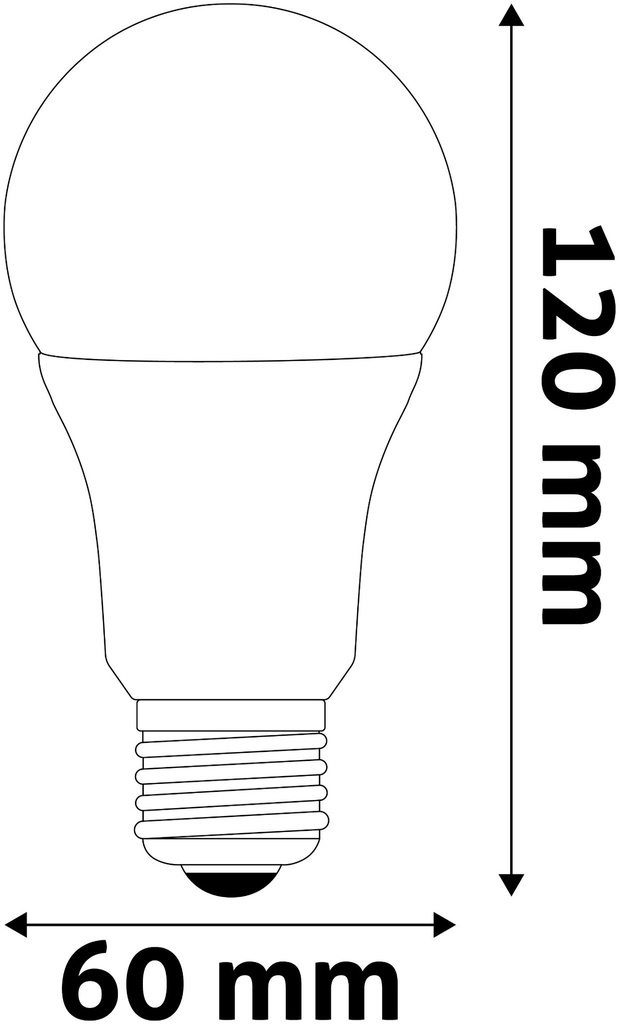 Avide LED Globe Dimmable A60 11W E27 240° NW 4000K - Image 2