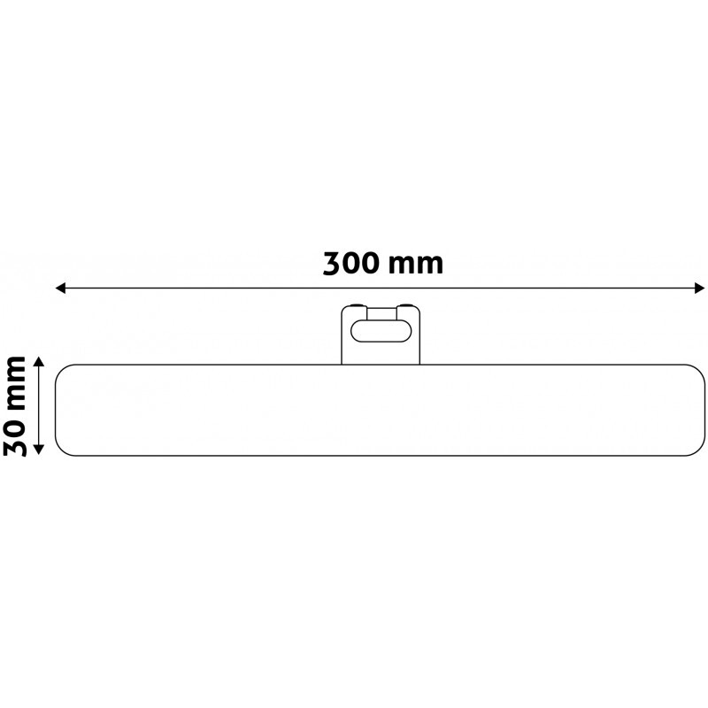 Avide LED S14d 5W 300mm 4000K - Image 2