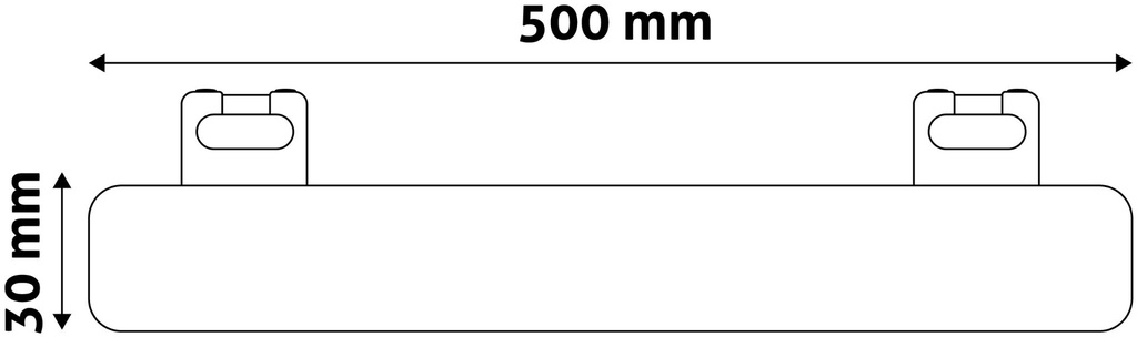 Avide LED S14s 8W 500mm NW 4000K - Image 2