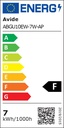 Avide LED Spot Alu+plastic 7W GU10 2700K - Image 5