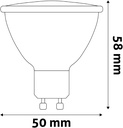 Avide LED Spot Plastic Dimmable 7W GU10 WW 3000K - Image 3