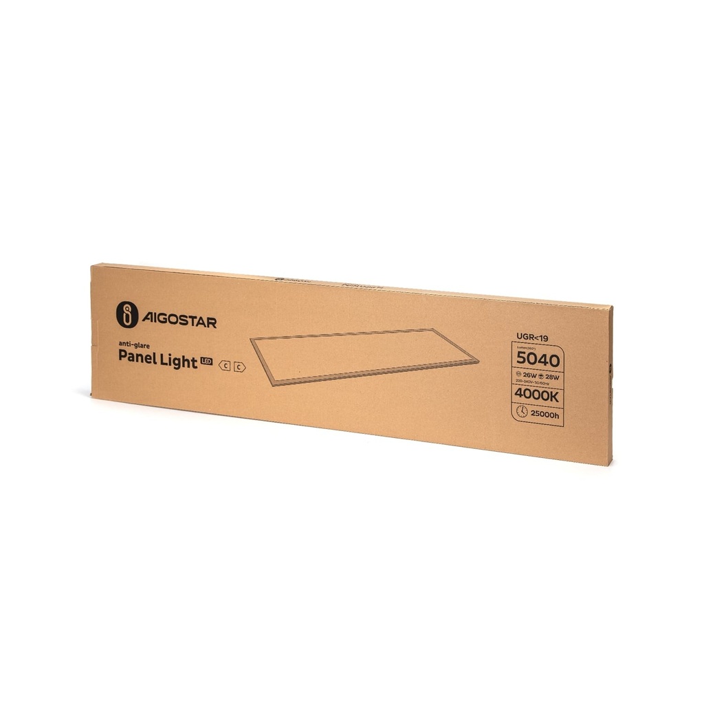 Backlit LED panel 120X30 4000K 28W UGR19 840 - Image 3