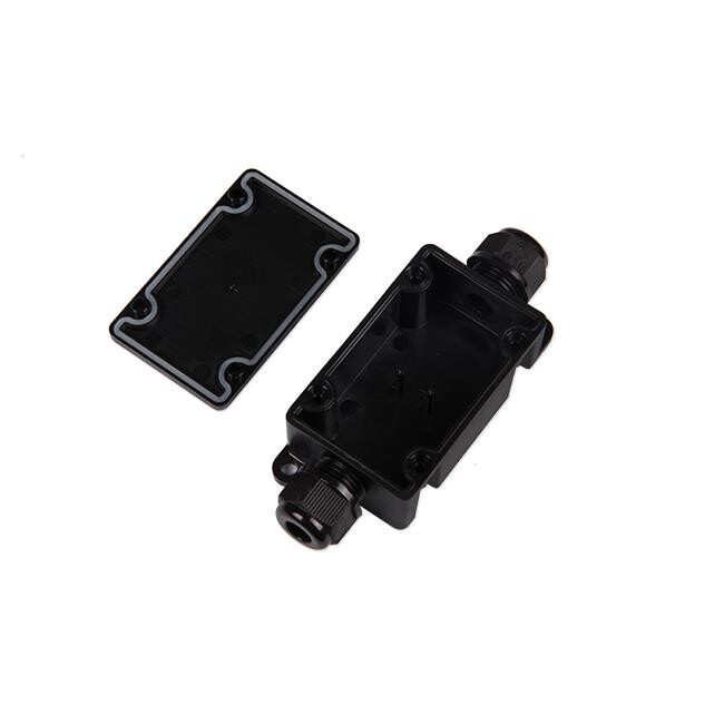Black waterproof junction box 4-8mm IP68 - Image 2