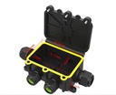 Cable connection waterproof H junction box 2XM20 4xM16 IP68 - Image 3