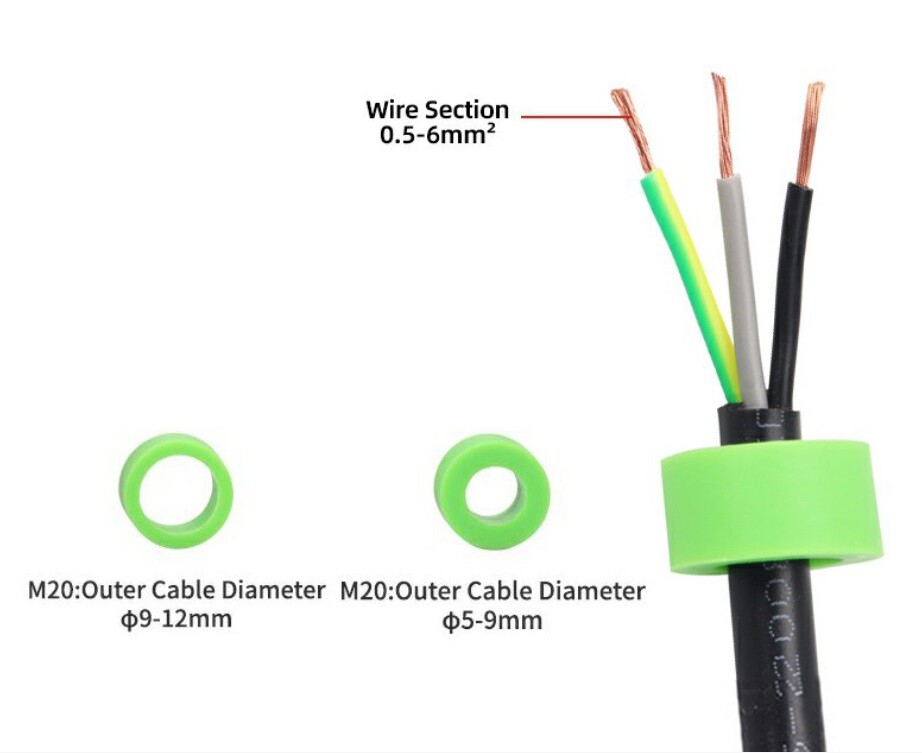 Cable connection waterproof H junction box 4XM20 IP68 - Image 4
